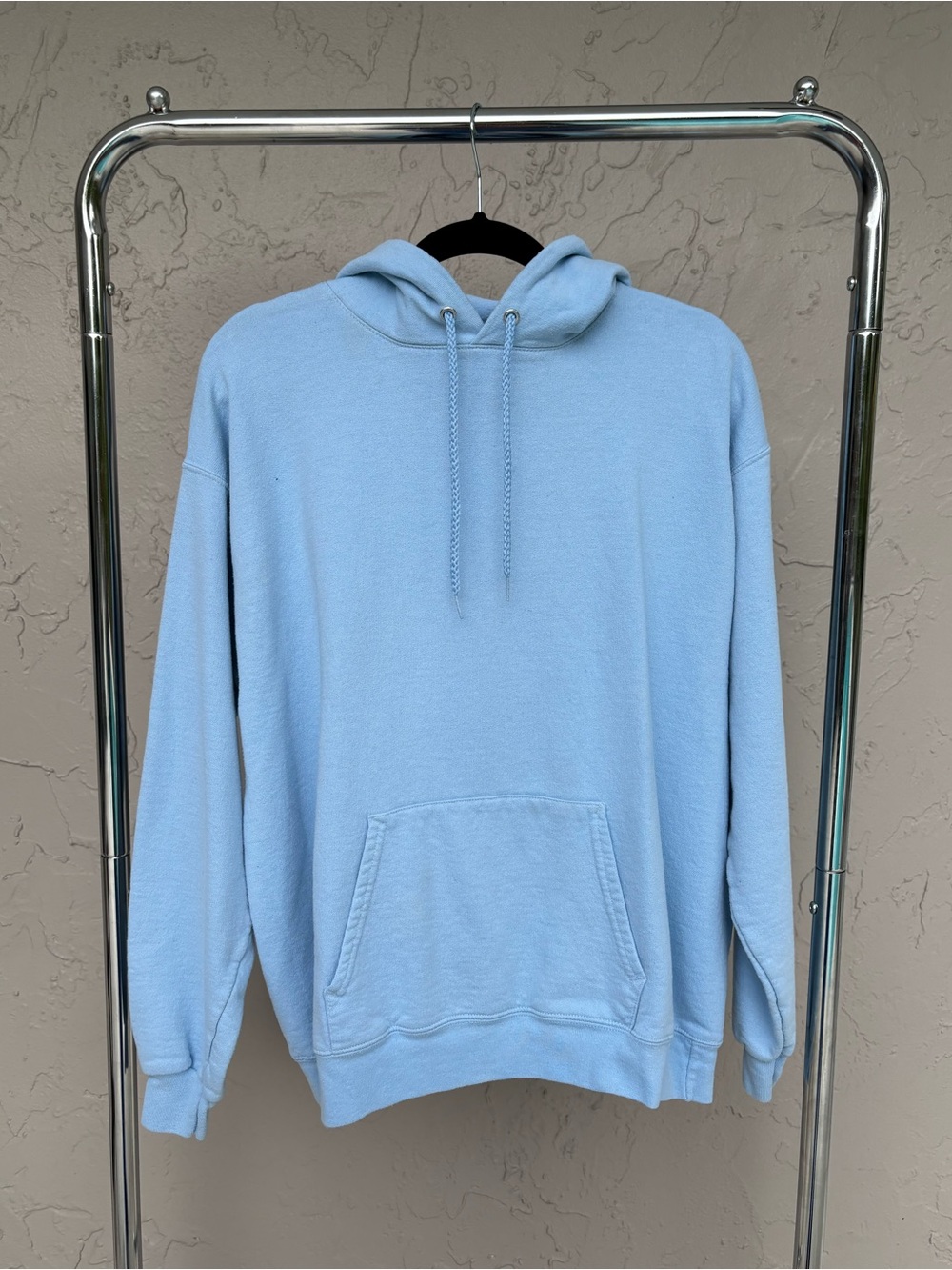 Classic Baby Blue Hoodie Sweatshirt